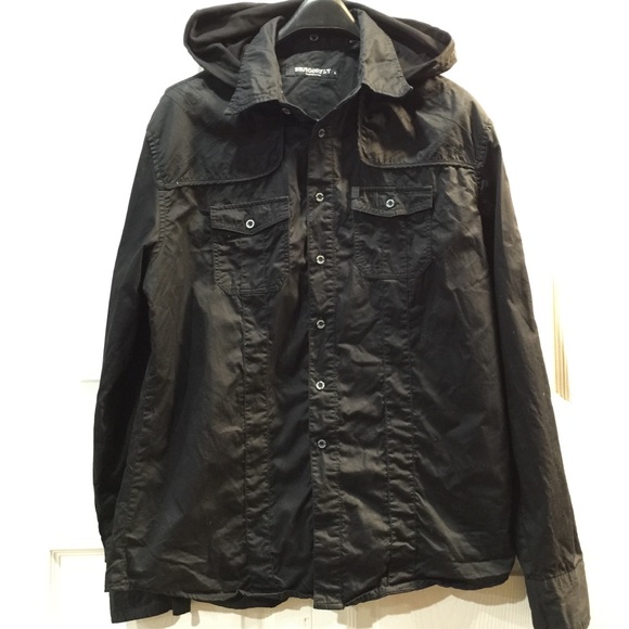 Dragonfly Hooded Button Up - Picture 5 of 5